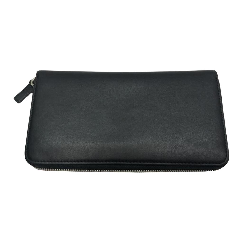Bally Classic Versatile Embossed Logo Leather Clutch Men Clutch Black 6219907