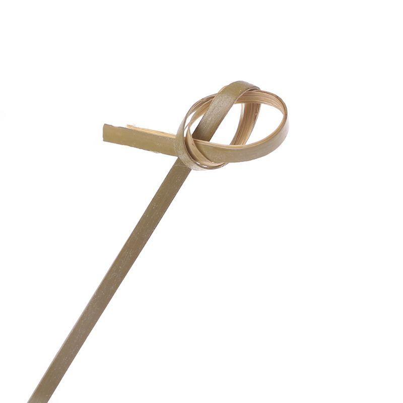 Disposable Knotted Skewer Set of 100 Buffet Cupcake Toppers Wedding Party top sale