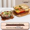 Glass Microwave Safe Bento Lunch Box