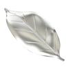 NAGAO Chopstick Rest, Leaf Chopstick Rest, Camellia, Silver, Made In Japan, Stainless Steel, Tsubame-Sanjo