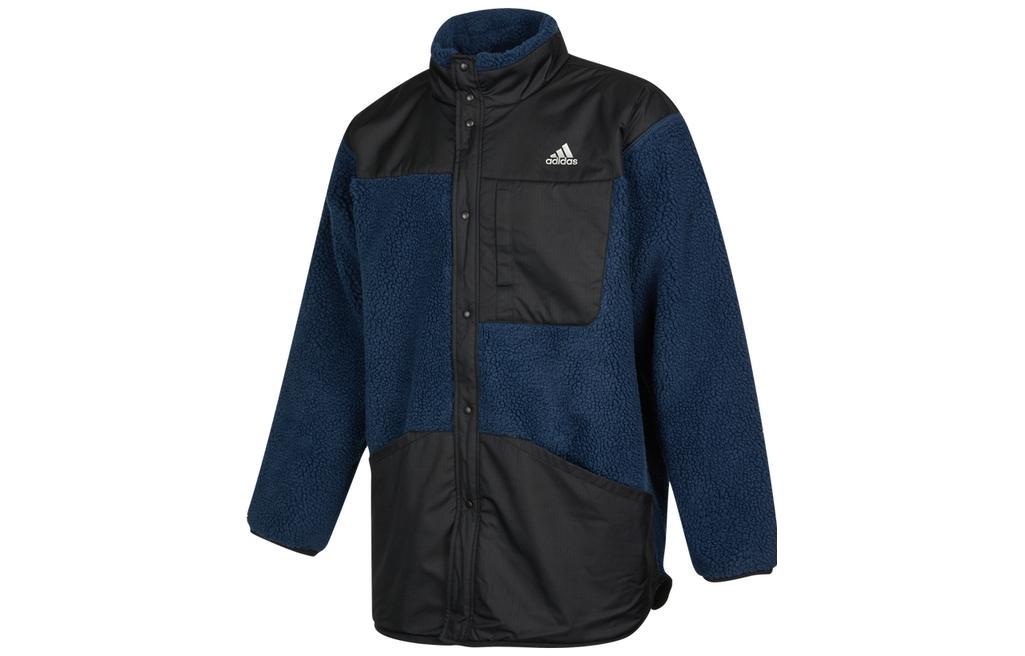 

Adidas Puffer Jackets Men s Black Stand Collar Moderate Other H40902 XL