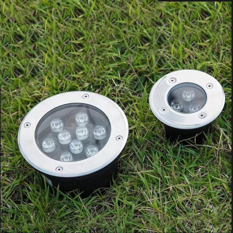 NuFeng 24W Warm Light LED Ground Spotlight