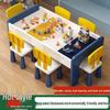 Children's Multifunctional Toy Table with Large Building Blocks