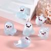 12/24PCS Micro Landscape Luminous Figures Ornament DIY Ornament Fill Accessories  Halloween Party