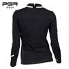 PGR Long Sleeve Collared T-Shirt Black Gt-4216