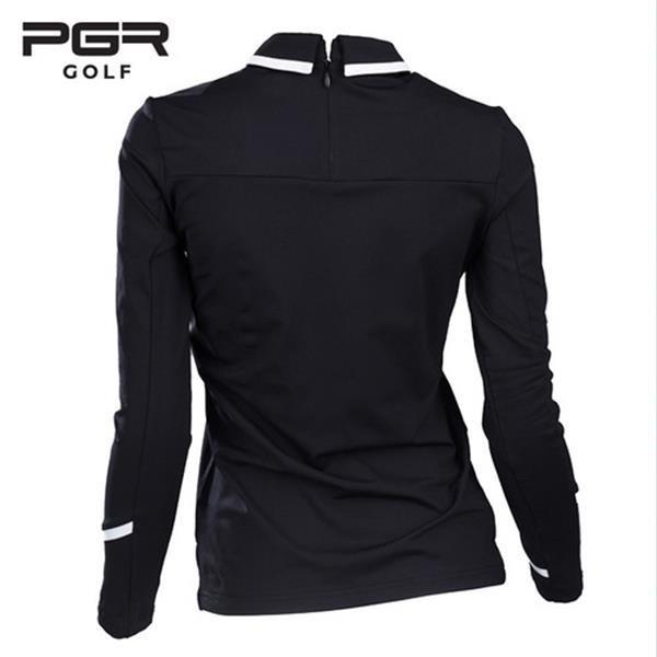 PGR Long Sleeve Collared T-Shirt Black Gt-4216