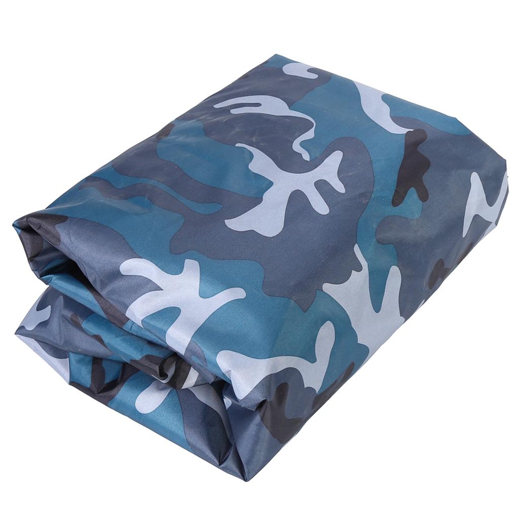 Wodoodporny pokrowiec ochronny na kurz z ochroną UV 4,5 m dla 3,6?4m Kajak Łódź(Kamuflaż Oceaniczny)