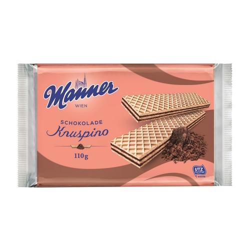 Manner Wafer Knuspino Chocolate 110G