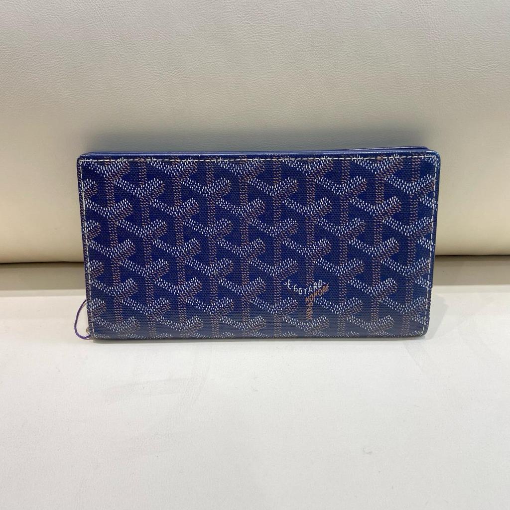 [Pre-Owned] Richelieu Monogram Canvas And Leather Wallet - Excellent #1R9A7A0