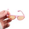 2pcs/set Multicolor Mini Plastic Heart Glasses Mini Plastic Glasses for Doll  Dolls Accessories