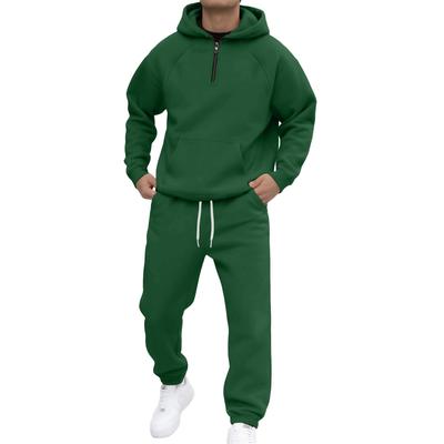 Mens Sweatsuit Set 2 Piece Athletic Tracksuit Sports Tops+Pants