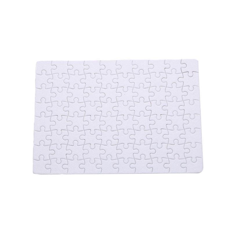 Custom Heart-Shaped Pearlescent Jigsaw Puzzle - DIY Sublimation & Educational Toy