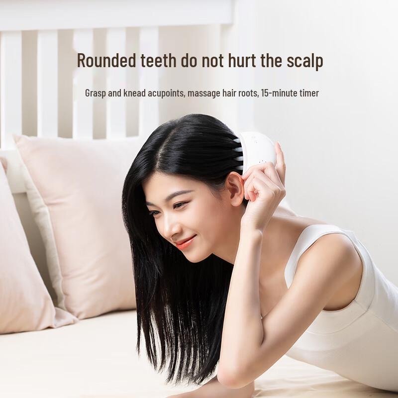 Ke Ai Yuan Su Kleiner Mond Jade Kopfmassagegerät CN-Stecker (Adapter enthalten)