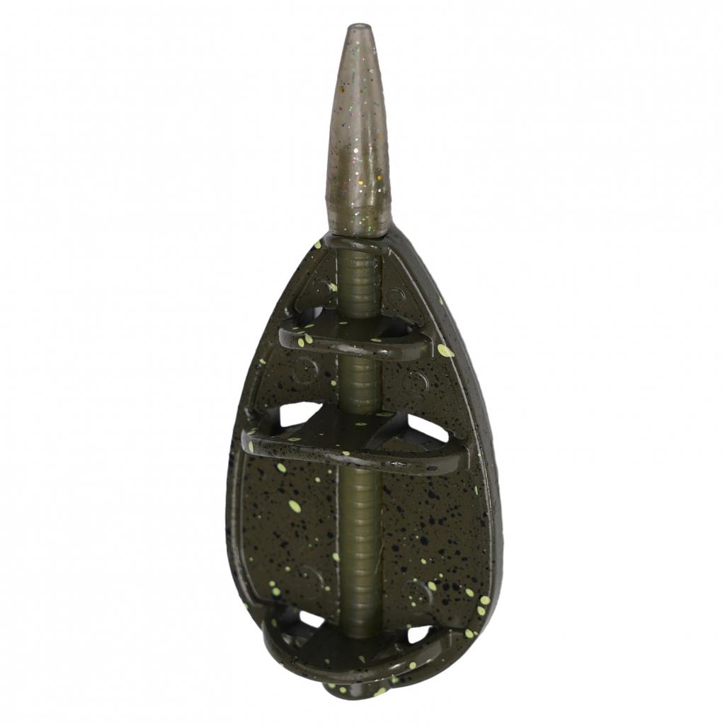 Outerdoor Riverside Fishing Feeder Zinc Alloy 7.6x3.2cm