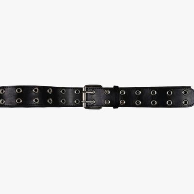 PINK PINEAPPLE DOUBLE PUNCHED BELT_BLACK