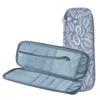 Knitting Needle Case Crochet Hooks Case with Clear Accessories Pocket, Zipper Storage Bag for Knitting Needle up to 15In