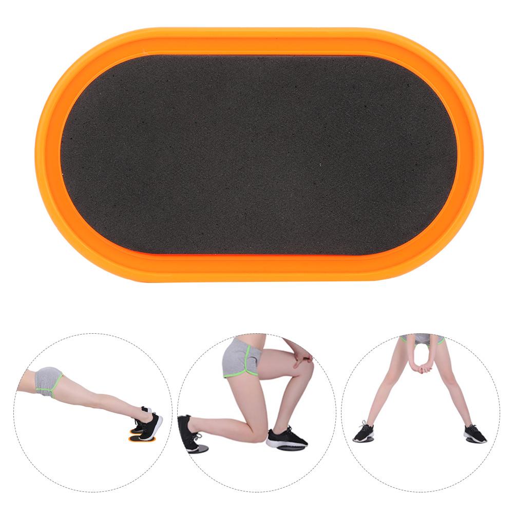 2Pcs Oval Yoga Sliding Disks Sports Fitness Disc Training Slider Exercise Workout Slide Mat Equipment