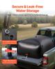 Water Storage Bladder 540L Large Capacity Water Bag, Portable & Collapsible Soft Waters Container, Leakproof & Tear-Resistant PVC Emergency Waters