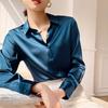 Japanese Satin Anti-wrinkle Droop Texture High-end Shirt for Women Long Sleeves Can Be Fashionable and Professional