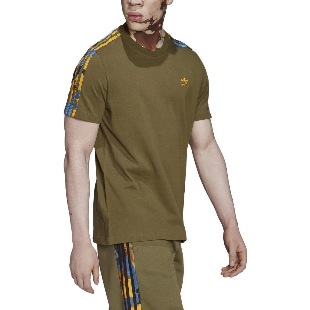 adidas Originals T Shirt Men's Olive HK2797