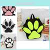 Adorable Cat Paw Design Cartoon Student Backpack For Kids In Sweet Colors And Styles