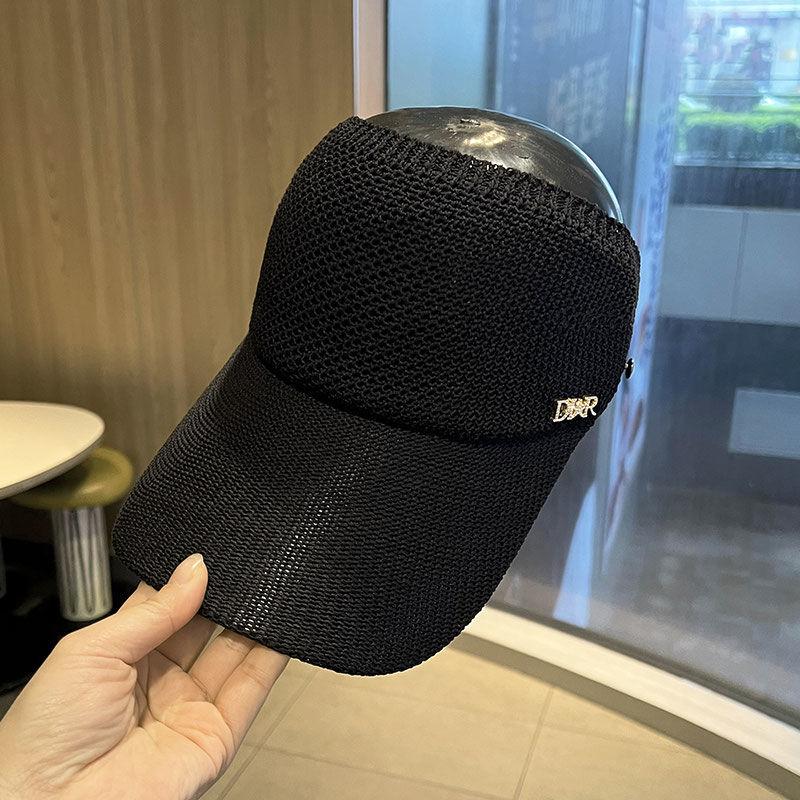 Women's Duck Tongue Hat Summer Sun Protection No Top Baseball Cap Versatile Empty Top Hat