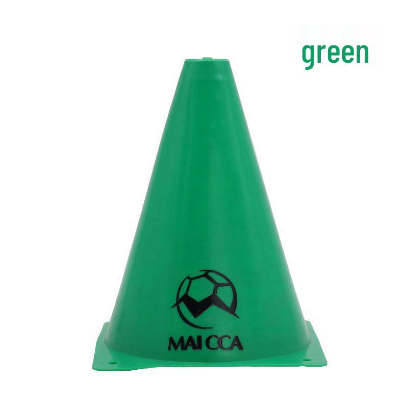 

Customizable Plastic Marker Cones for Football Training and Physical Exercises 18 cm зелений