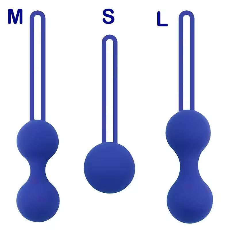 Kegel Vagina Balls Tighten Vagina Muscle Balls Kegel Trainer for Women Pelvic Floor Muscles Strengthen Adult Silicone Sex Toys