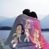 Ultra-Soft Skin-Friendly Anime Dream Team Throw Three Iconic Characters Cozy Gift for Fans