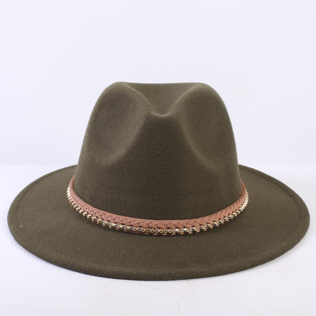 Popular European and American Classic Simple Flat-brimmed Top Hat Men's and Women's Fashionable and Elegant Versatile Jazz Hat Top Hat