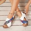 Fashion Platform Wedge Sandals for Women Summer Leisure Comfortable Non Slip Thick Bottom Beach Shoes Sandalias Mujer Plus Size 43