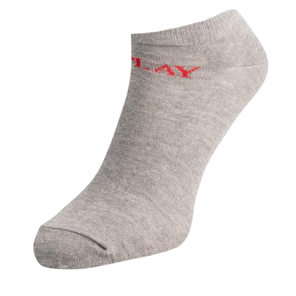 Replay Unisex Adult Logo Melange Liner Socks (Pack of 3)