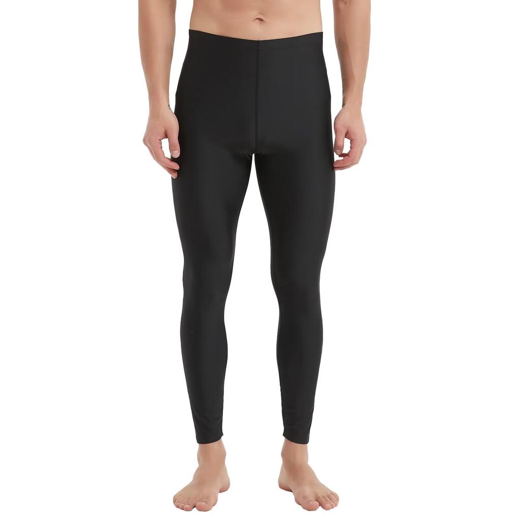 Rashguard Trenca Leggings Swimwear Tights Length Amphibious Swimwear Compression Tights Sports Swim Rash Trenca Cool and Quick [Sillictor] Men's 9/10