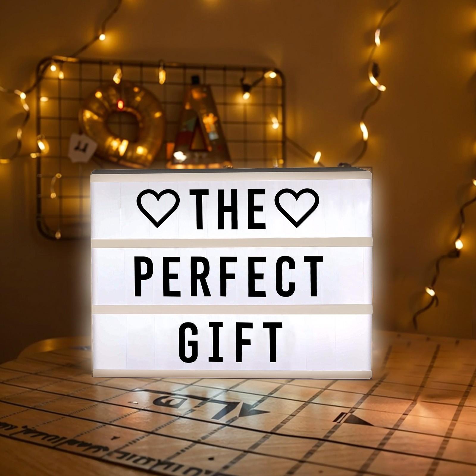 

Световой короб с буквами, светодиодный световой короб, декор детской спальни, световой знак для детского душа, доска с буквами, подарки для мальчиков, детей и влюбленных One Size чёрный