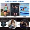 Stimolatore muscolare addominale, EMS, elettrico, vibrazione, per la perdita di peso, body building, cintura dimagrante, attrezzatura fitness unisex