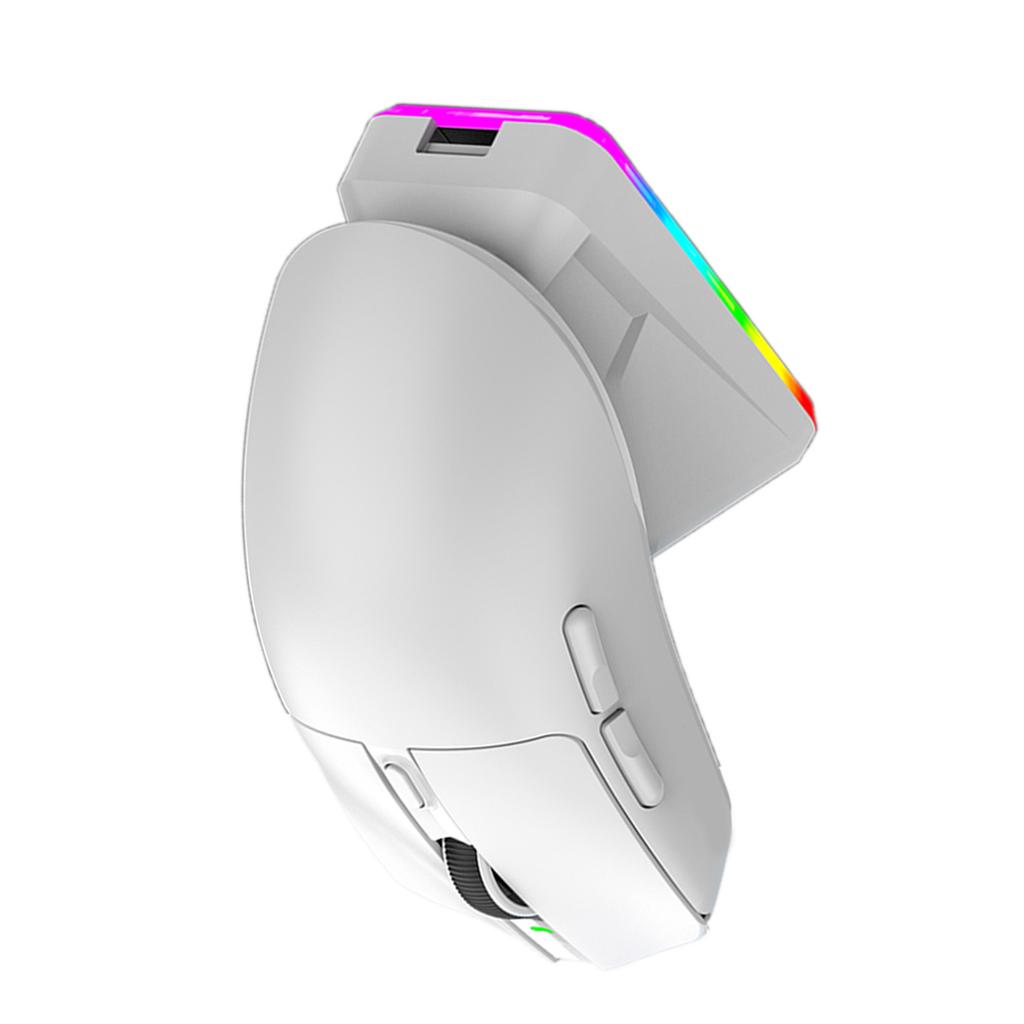 Lightweight Gaming Mouse RGB Light Three-Mode Connection with Wireless Charging Base