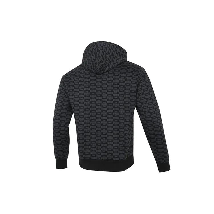 PUMA Sweatshirts Men's Black Hooded Moderate Regular (Unisex) Sweatshirts 534409 01