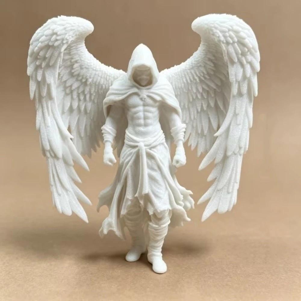 Creative Angel Statue with Wings 3D Printed Desktop Ornaments Office Desk Display