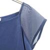 ISSEY MIYAKE Made In Japan Short Sleeve Cut 2 Navy Women Used