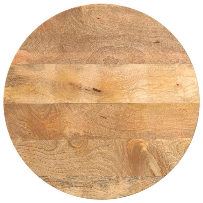 VidaXL Dessus de Table, Dessus de Table de Remplacement, Dessus de Rechange Salle à Manger, Ø 40x3,8 cm Rond Bois de 370059