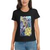 Damen T-Shirt Anime Die Ritter der Zodiac Phönix Ikki Sommer Kurzarm T-Shirts Rundhals T-Shirts Kleidung Tops Streetwear