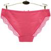 Ropa interior de mujer, bragas de encaje sexis de algodón, bragas de cintura baja para niñas, bragas para mujer, lencería, 6 unids/set