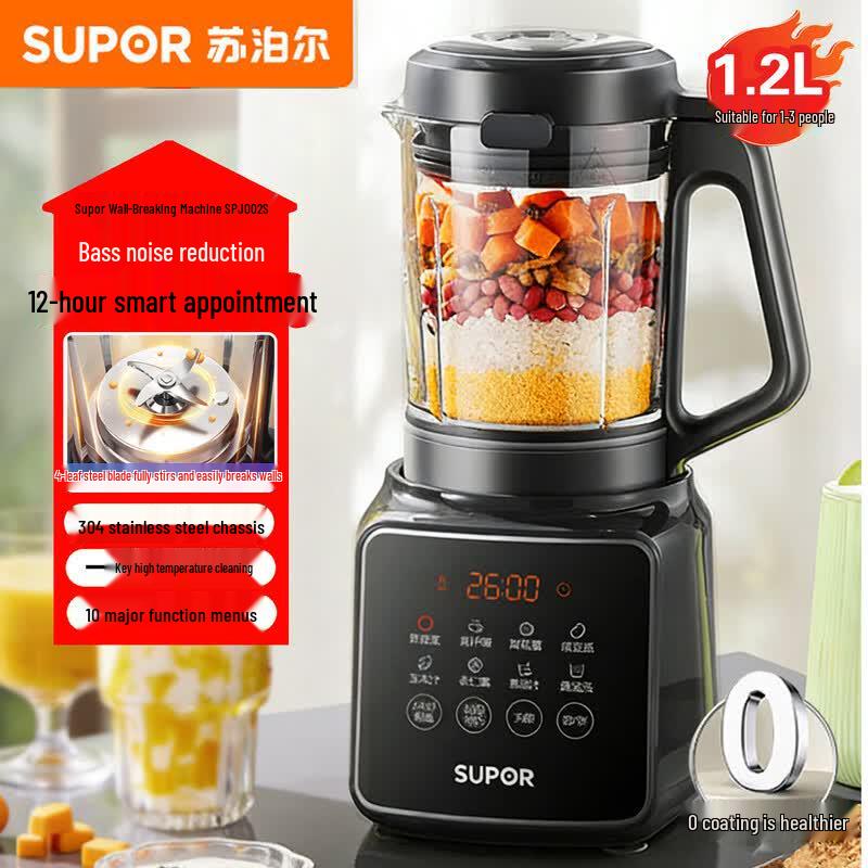 SUPOR SPJ002S Fully Automatic Quiet Wall Breaker Blender
