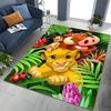1PC The Lion King Simba Printed Carpet Rugs Living Room Bedroom Bedside Bathroom Floor Mat Kids Room Non-slip for Sofa Doormat