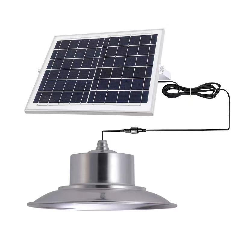 Solar Powered Outdoor Split Pendant Light with Remote
