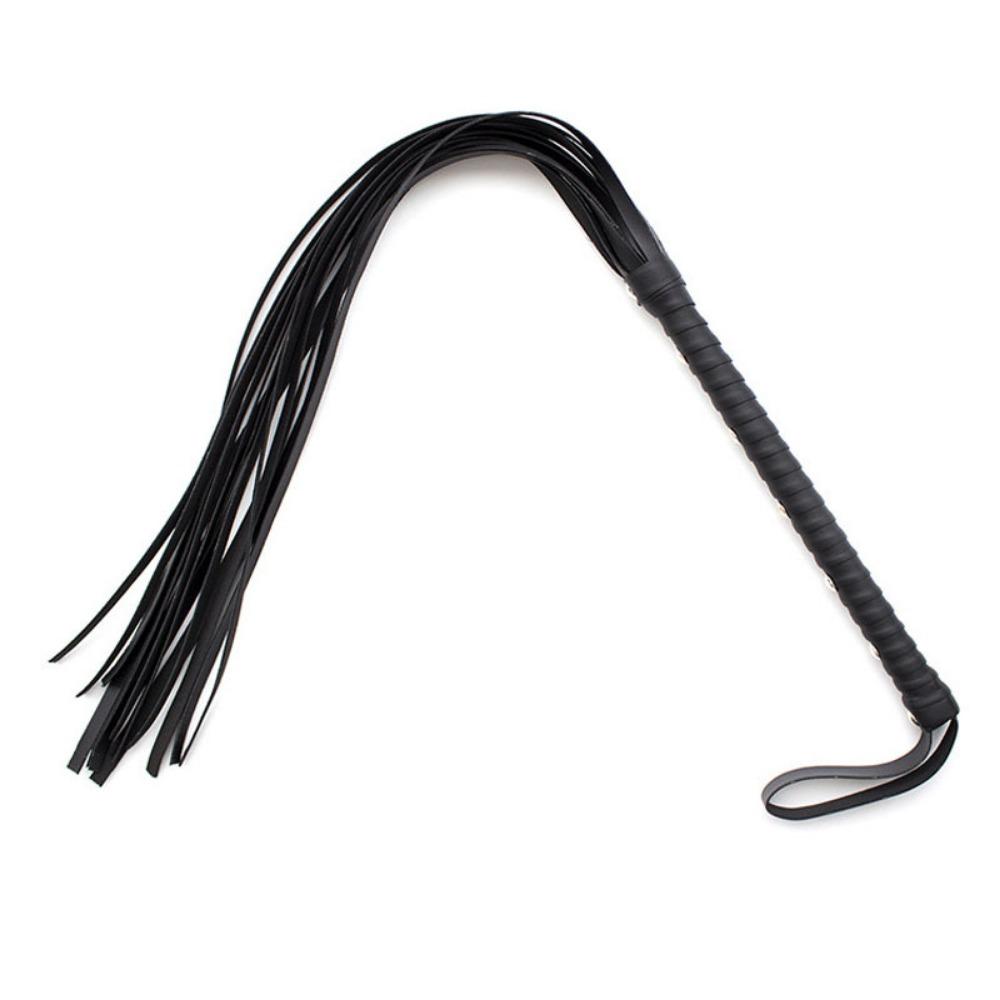 Xianyi Sex Fun Accessories Loose Whip Handmade Leather Long Handle Leather Whip Adult Sex Products Flirting Toy P3