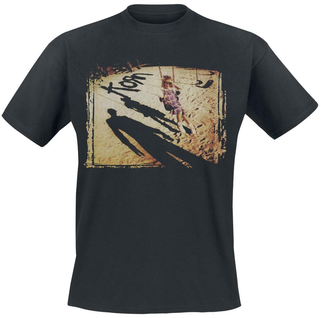 New Korn Graphic Cotton Band Shirt Unisex Summer Short Sleeve Fashion Brand Tee Luxury Casual Vintage