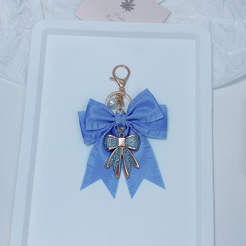 

Women s Elegant Bow Bag Charm - Cute & Stylish Key Fob for Daily Use