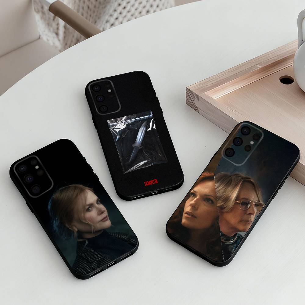 TV Series Scarpetta Phone Case For Samsung S25,24,23,22,30,21,10,9,Ultra,Plus,Lite,FE,4,5 G Soft Black Case