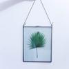 Golden Border Glass Photo Frame - Wall Hanging & Desktop Decorative Display
